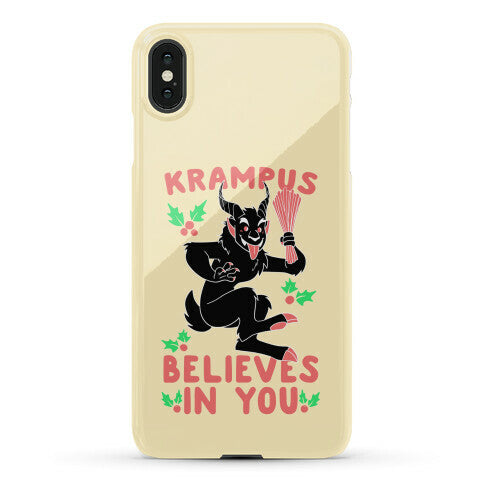Krampus Believes in You Phone Case